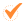 checkmark
